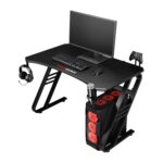 Nitho Warzone Gaming Desk, Table with Game Controller Headset